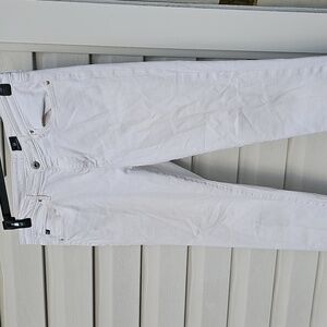 AG Adriano Goldschmied Women's White Skinny Jeans